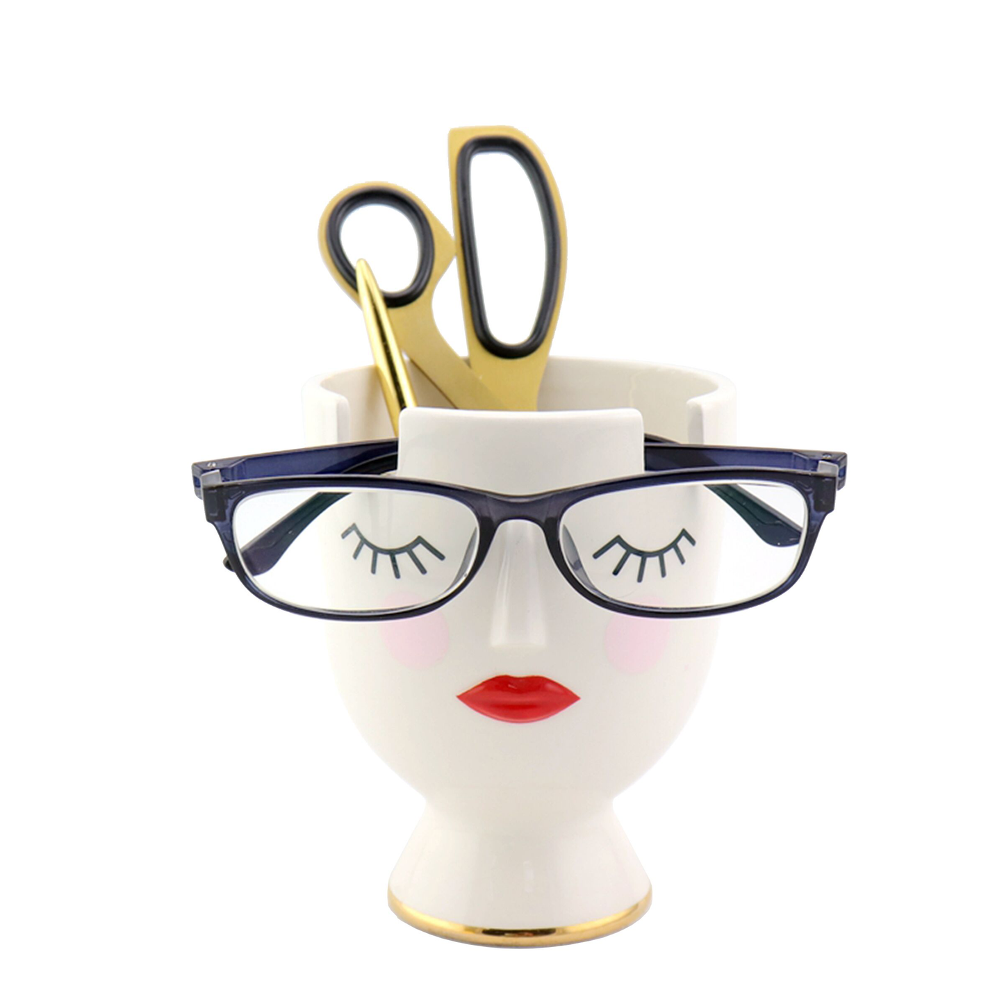 Lady Hold All Glasses and Pen Cup Mug