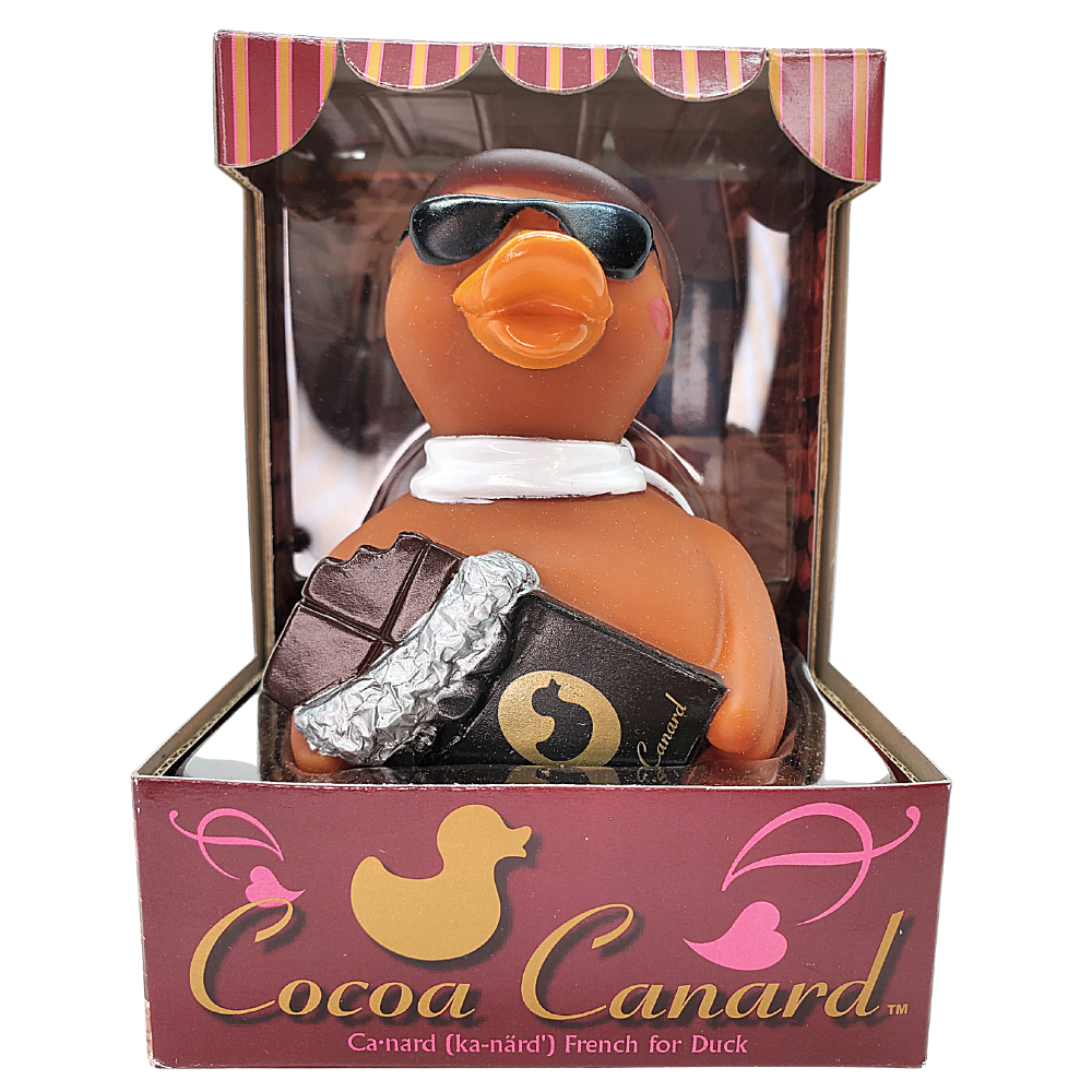 Cocoa Canard Coco Chanel Parody Rubber Duck