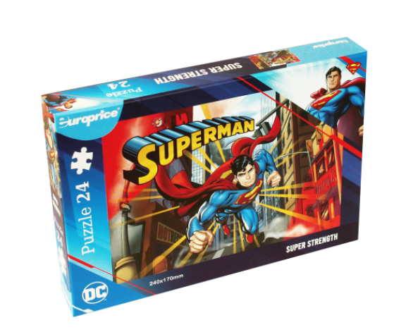 Puzzle 24 Pcs Superman - Super Strength