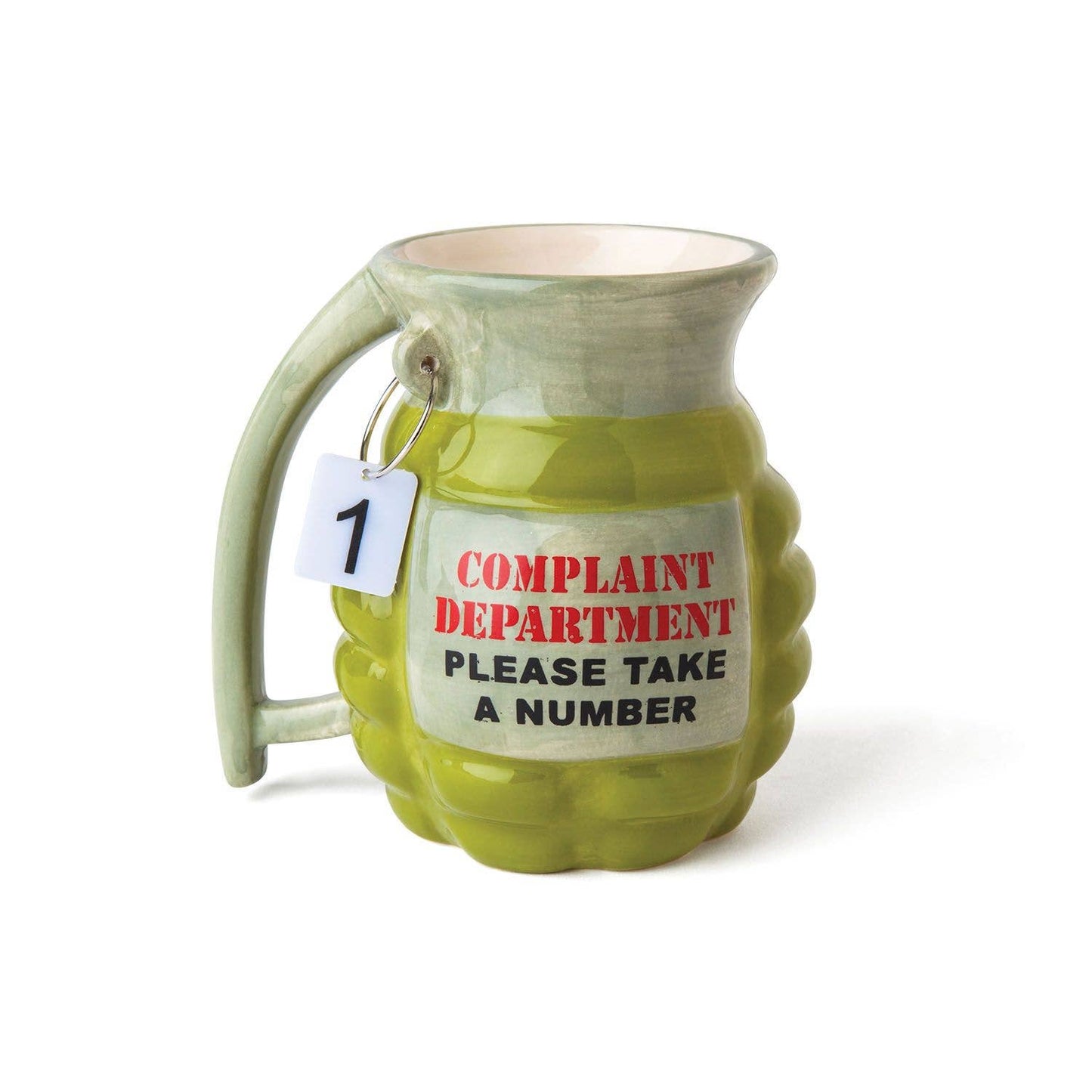 The Complaint Dept Mug "take a number"