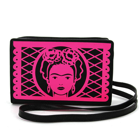 Frida Kahlo Papel Picado Bag in Vinyl