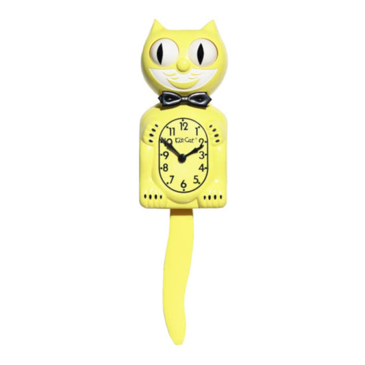 Majestic Yellow Kit Cat Klock - Hidden Gems Novelty