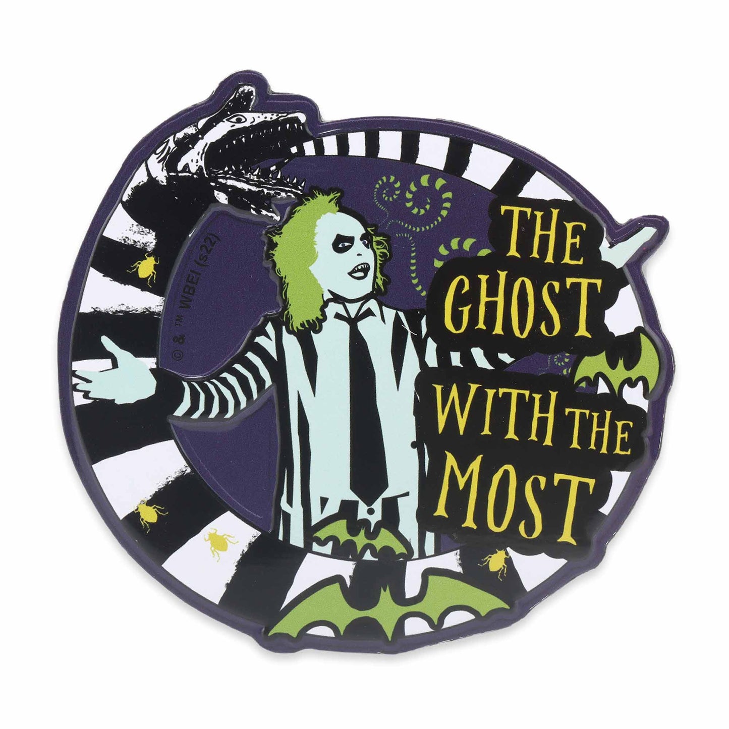 Beetlejuice Ghost with the Most Metal Magnet