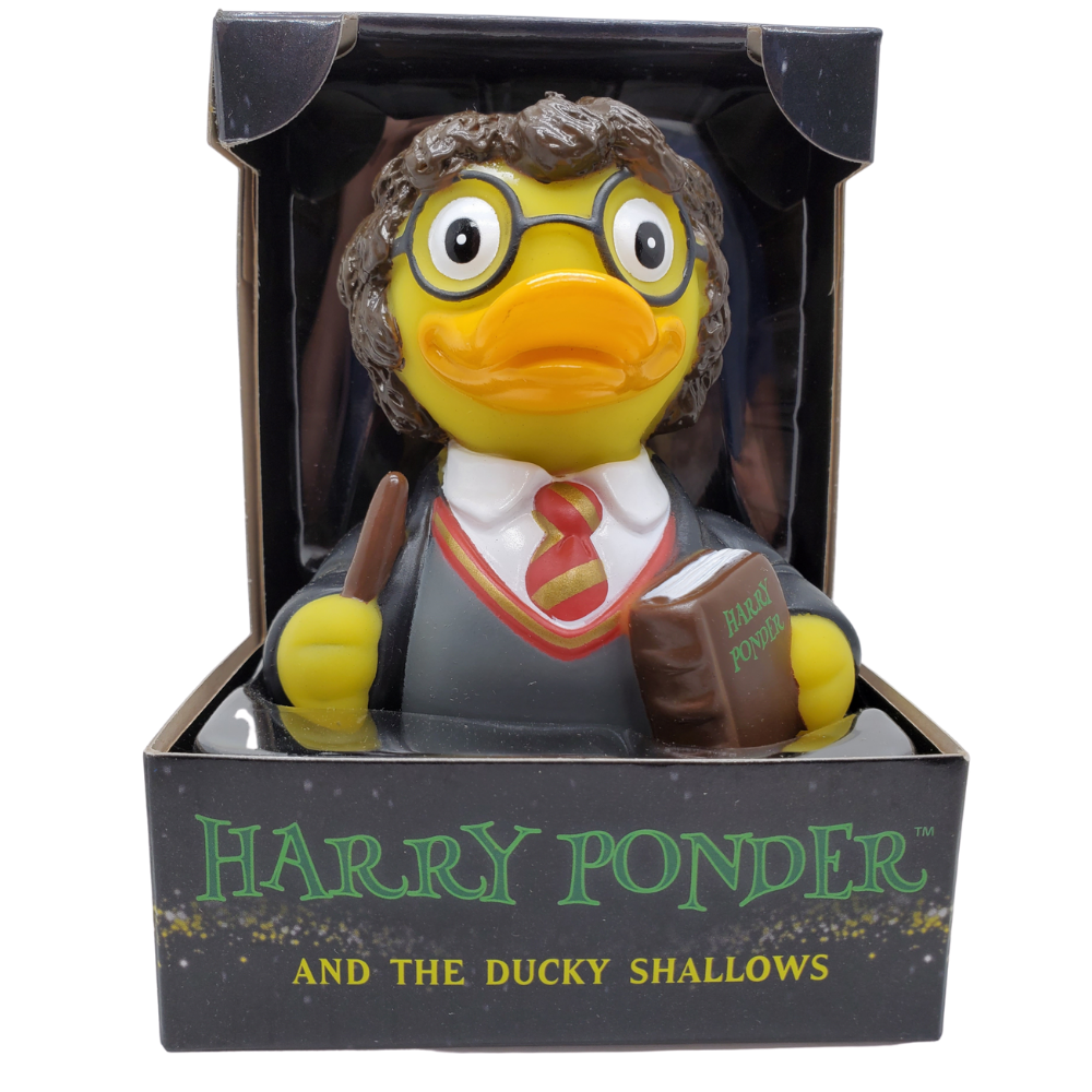 Harry Ponder Rubber Duck - Hidden Gems Novelty