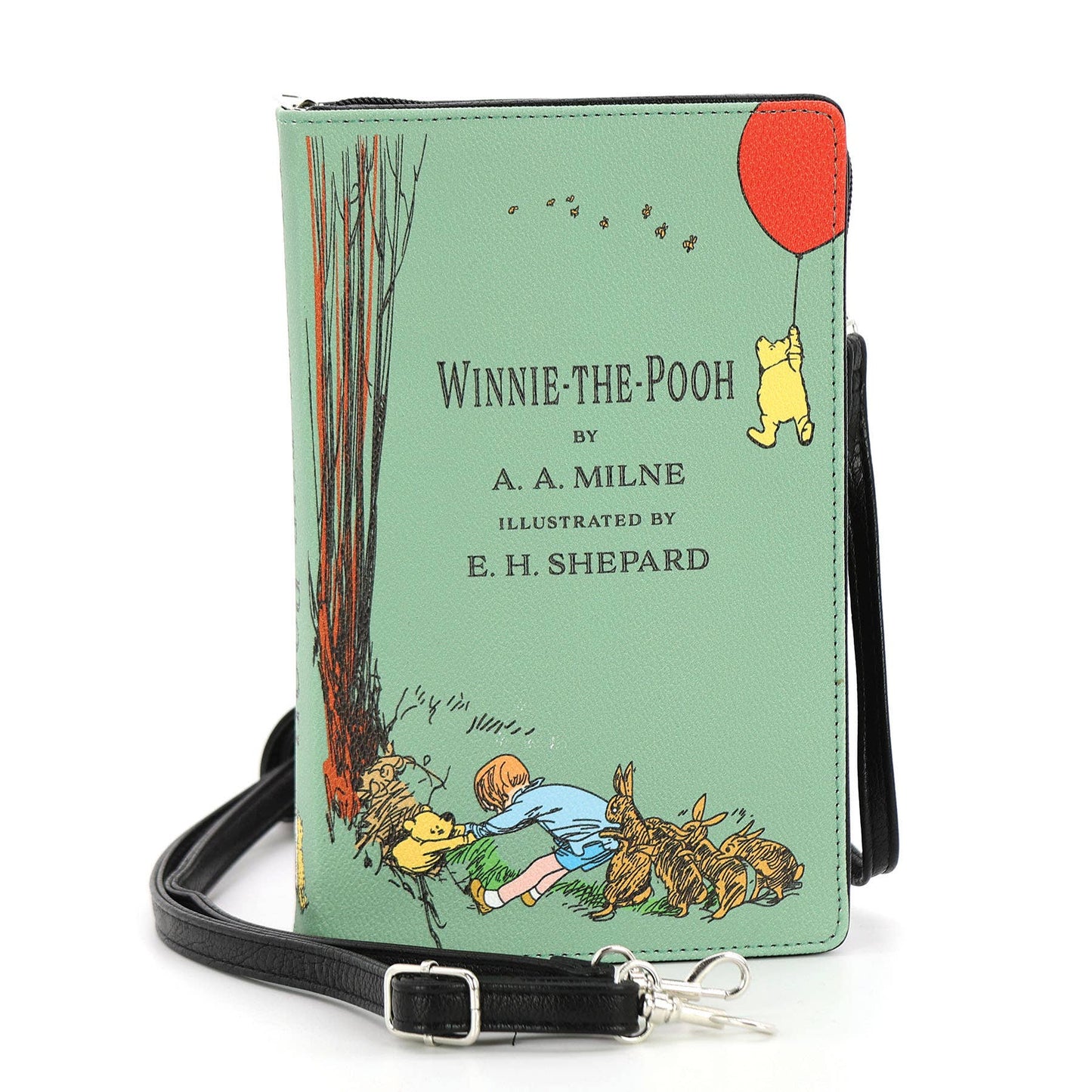 Winnie the Pooh Book Clutch Bag in Vinyl