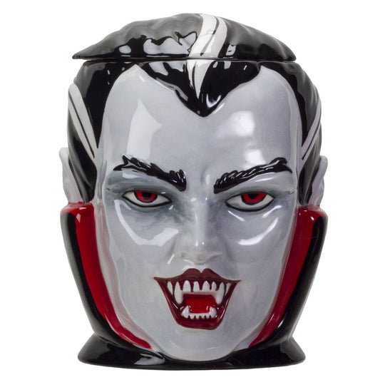 Dracula Vampire Head Cookie Jar