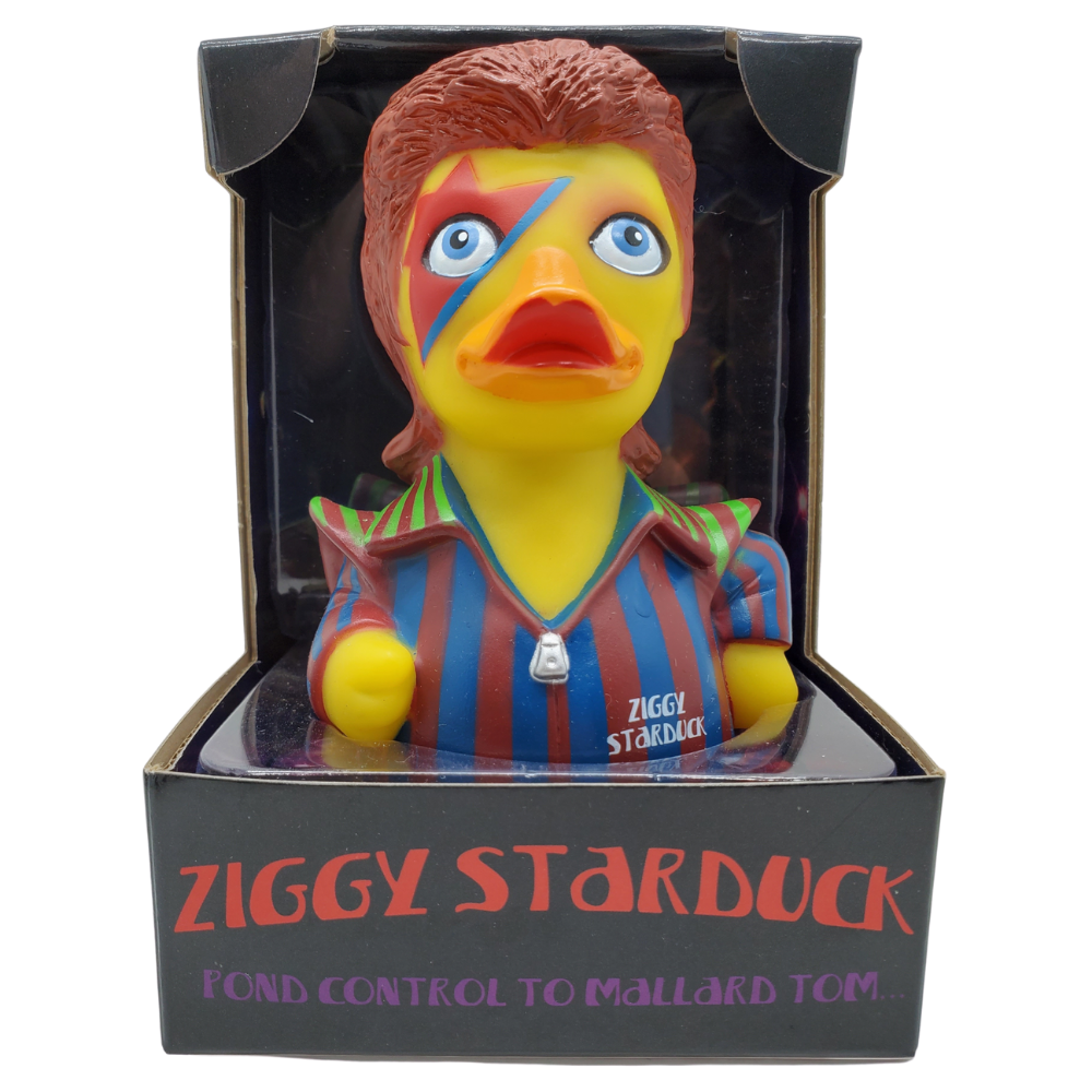 Ziggy StarDuck David Bowie Rubber Duck - Hidden Gems Novelty