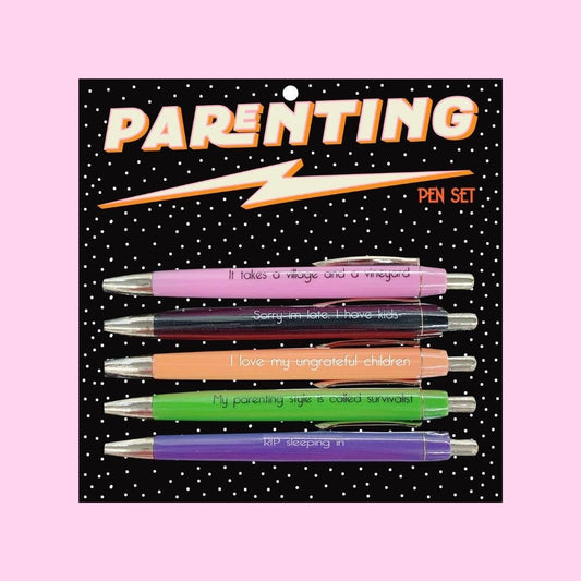 Parenting Pen Set - Hidden Gems Novelty