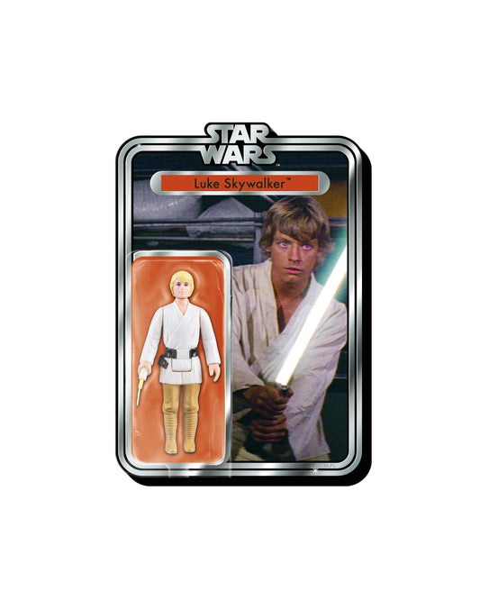 Star Wars Luke Skywalker Carded Action Figure Funky Chunky Magnet