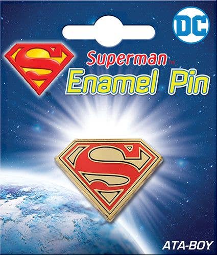 DC Comics Superman Logo Enamel Pins