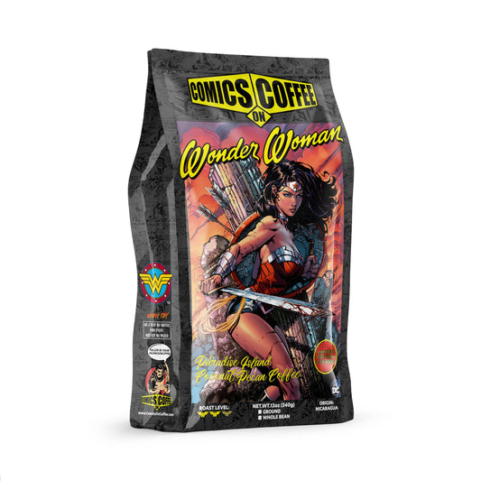 Wonder Woman: Paradise Island Coconut & Pecan 12oz Coffee