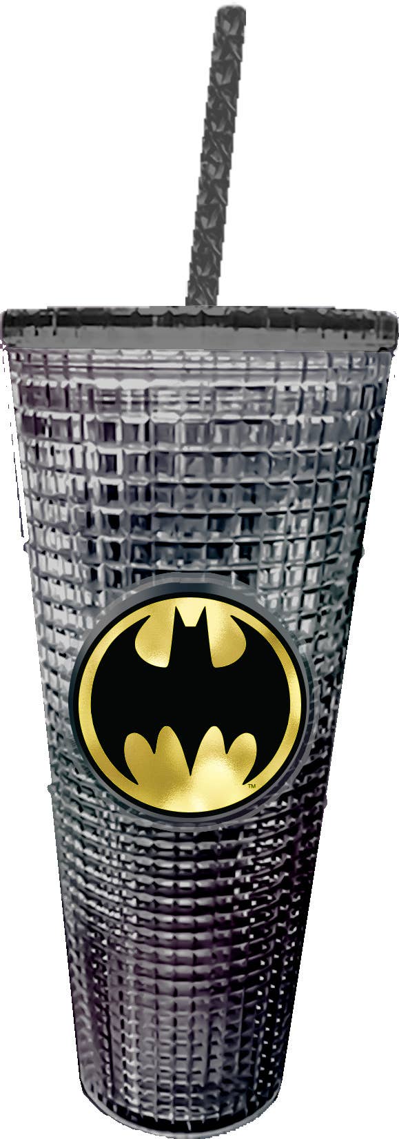 Batman Diamond Cup with Straw