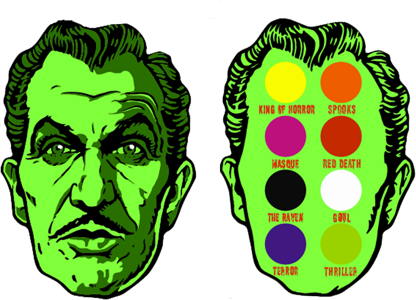 Vincent Price Eye Shadow Palette
