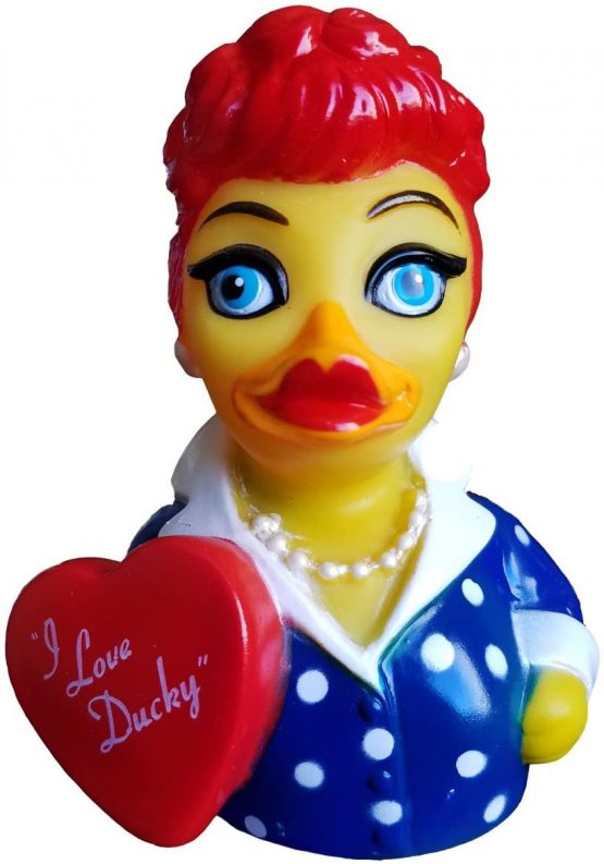 The Love Float I love Lucy Parody Rubber Duck