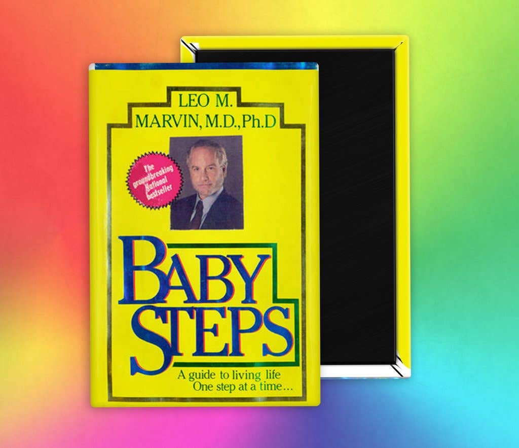 Baby Steps What About Bob Fridge Magnet - Hidden Gems Novelty