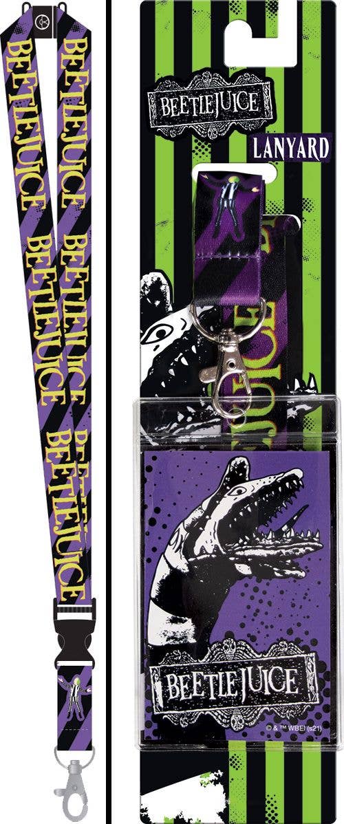 Beetlejuice Lanyard