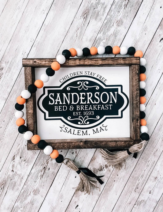 Sanderson Sister Bed and Breakfast - Hocus Pocus Sign
