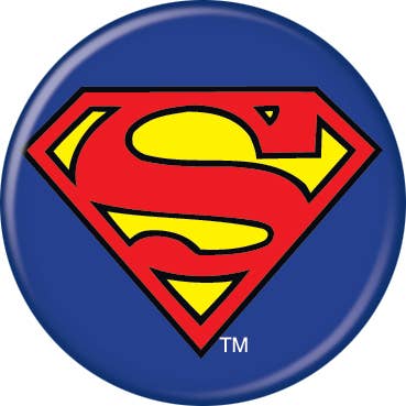 DC Comics Superman Logo Buttons 1.25" Round