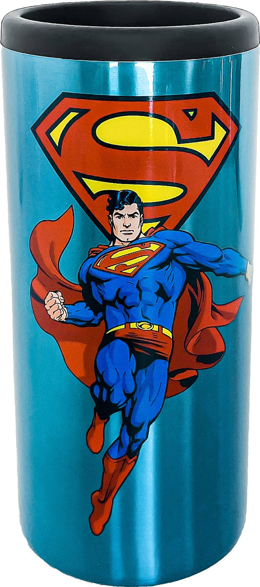 Superman Stainless Steel Can Cooler
