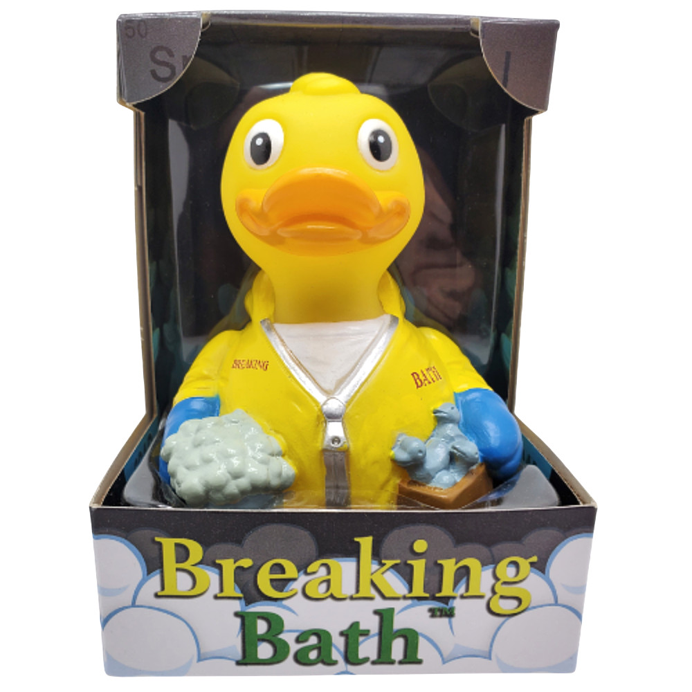 Breaking Bath Breaking Bad Rubber Duck - Hidden Gems Novelty