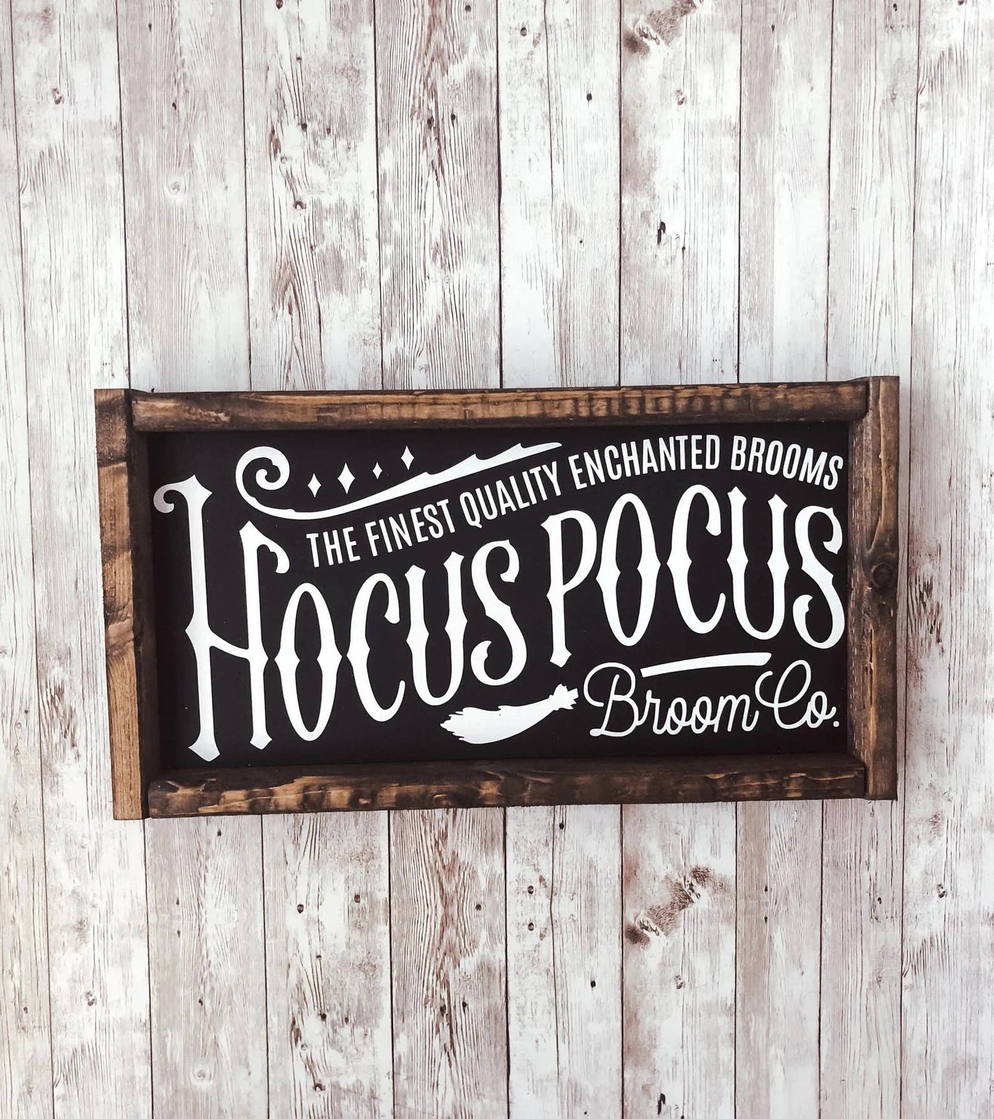 Hocus Pocus Halloween Sign 8x15"
