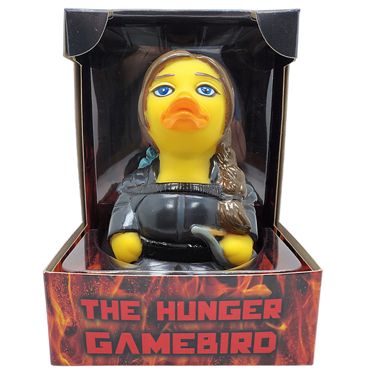 Hunger GameBird Katniss Everdean Parody Rubber Duck