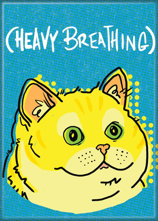 Critical Critters Heavy Breathing Magnets 2.5" X 3.5"