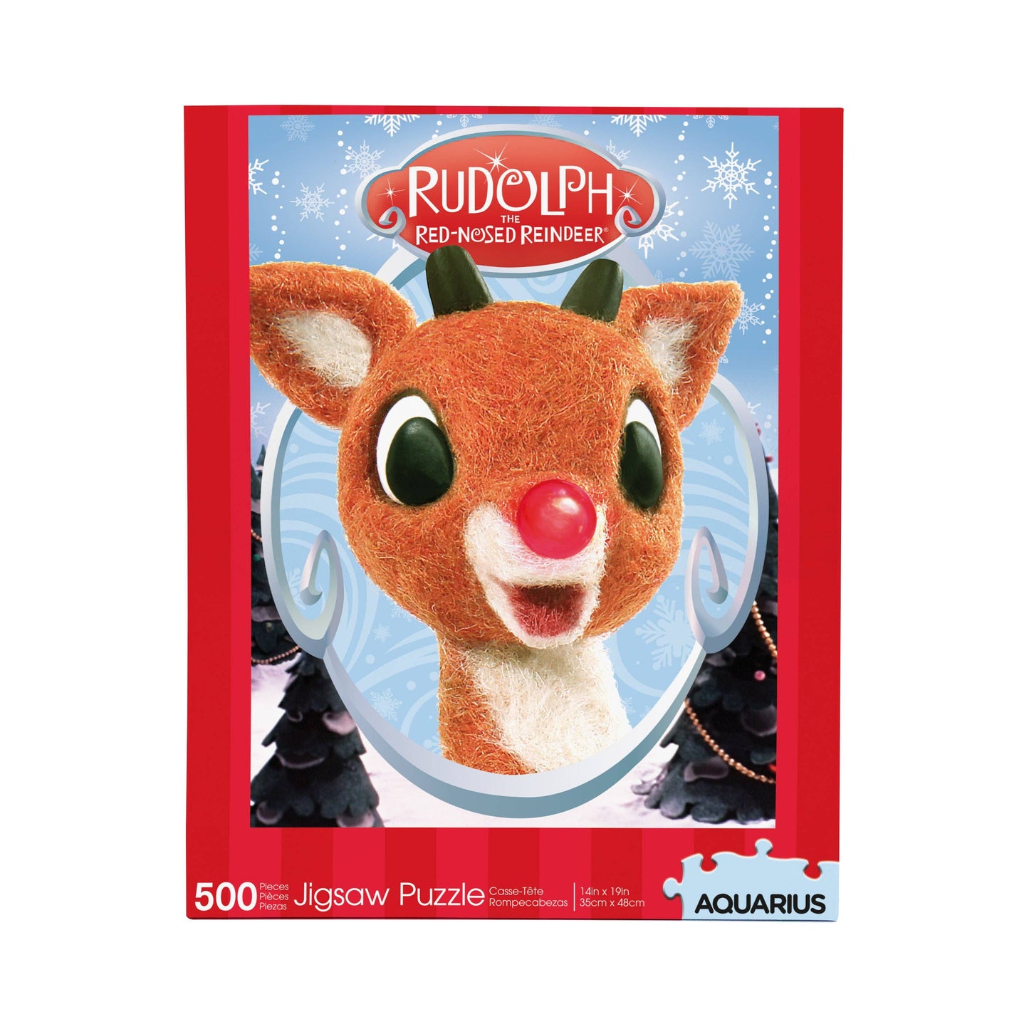 Rudolph Collage 500 Piece Jigsaw Puzzle