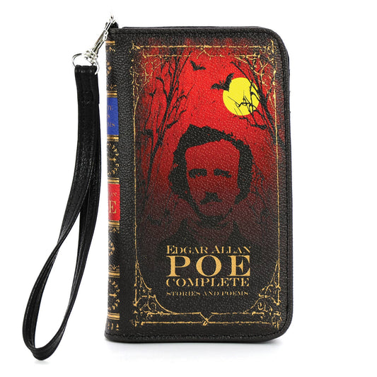 Edgar Allan Poe Book Wallet in Vinyl