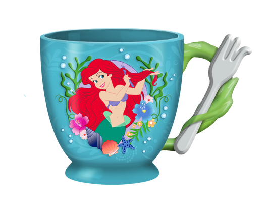 Little Mermaid Disney Princess Ariel 20 oz Sculpted Mug