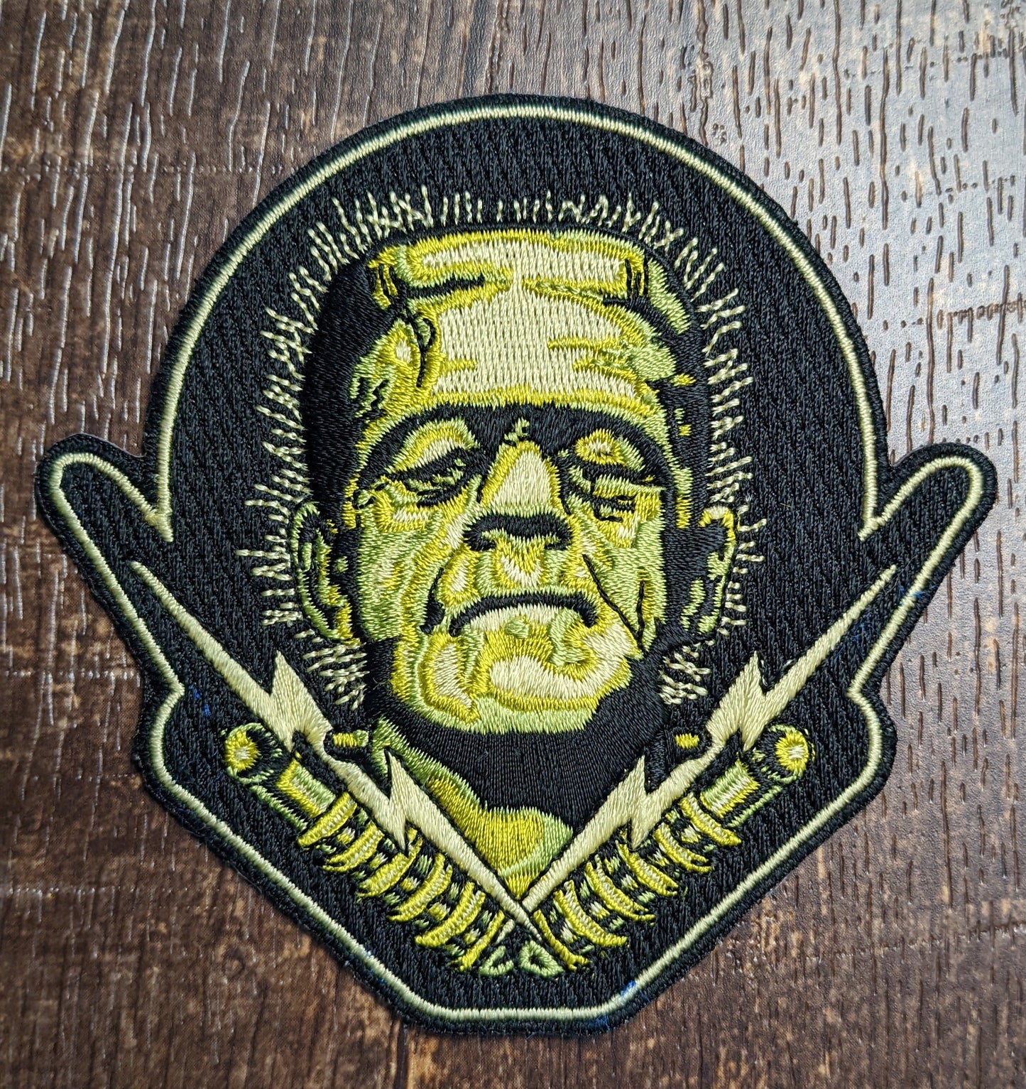 Frankenstein Frank n Bolts Iron on Patch