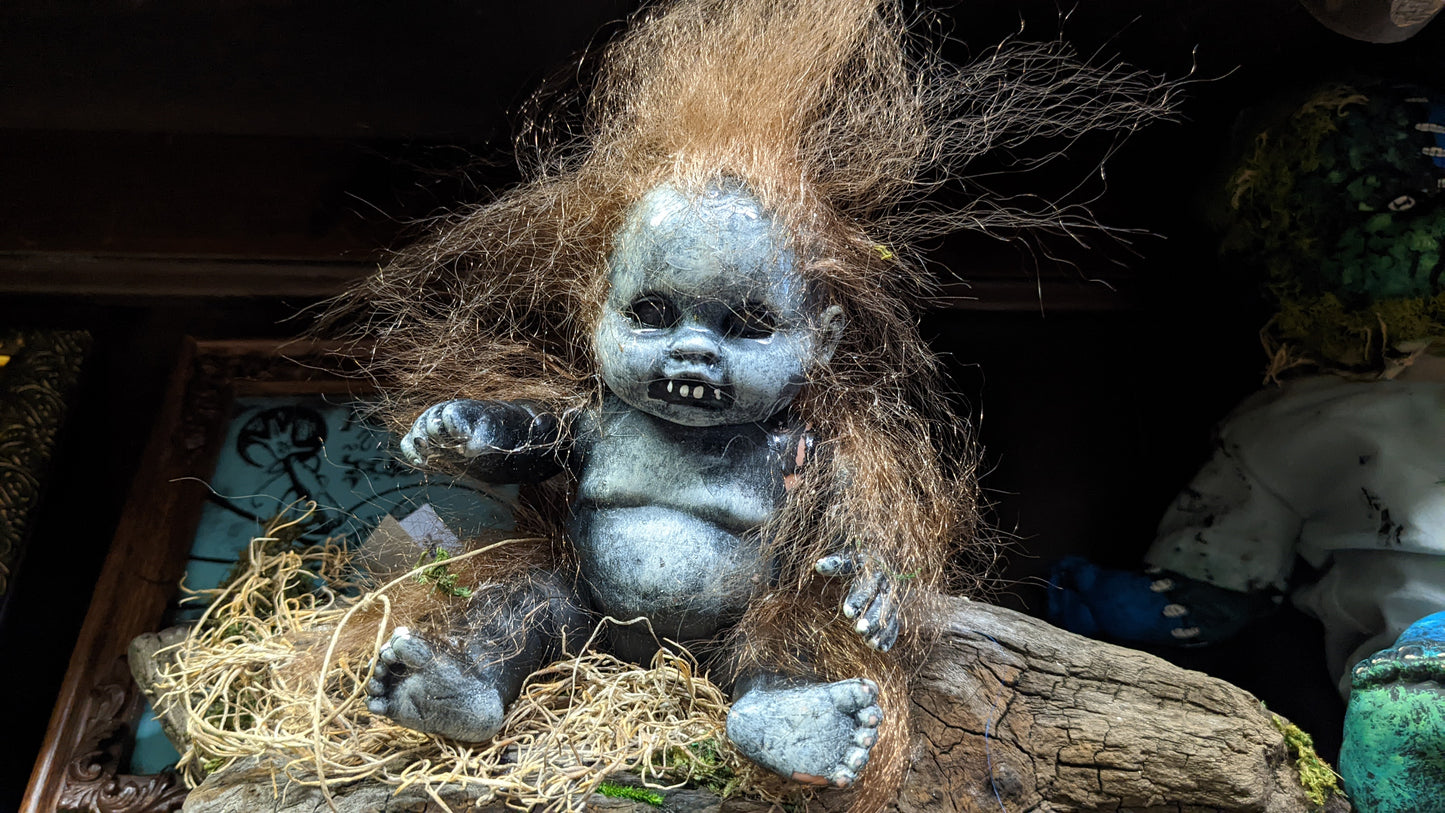 Oller's Oddities "Baby Squatch" Sasquatch Spooky Baby Doll