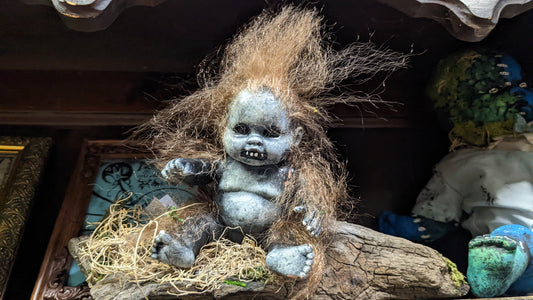Oller's Oddities "Baby Squatch" Sasquatch Spooky Baby Doll