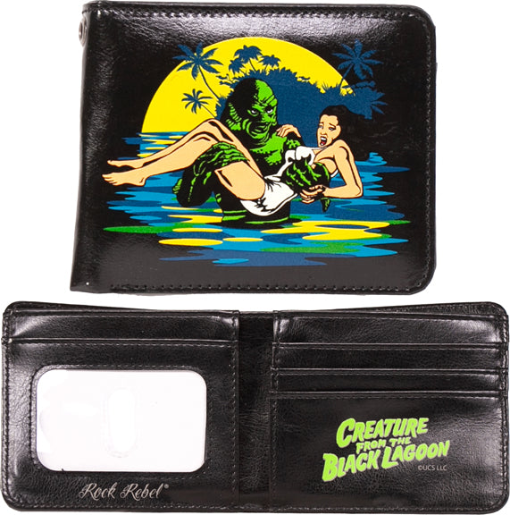 Creature From the Black Lagoon Damsel Billfold Wallet