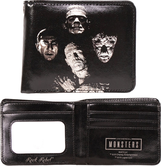Monster Band Billfold Wallet