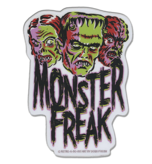 Monster Freak Vinyl Sticker