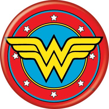 DC Comics Wonder Woman Logo Buttons 1.25" Round