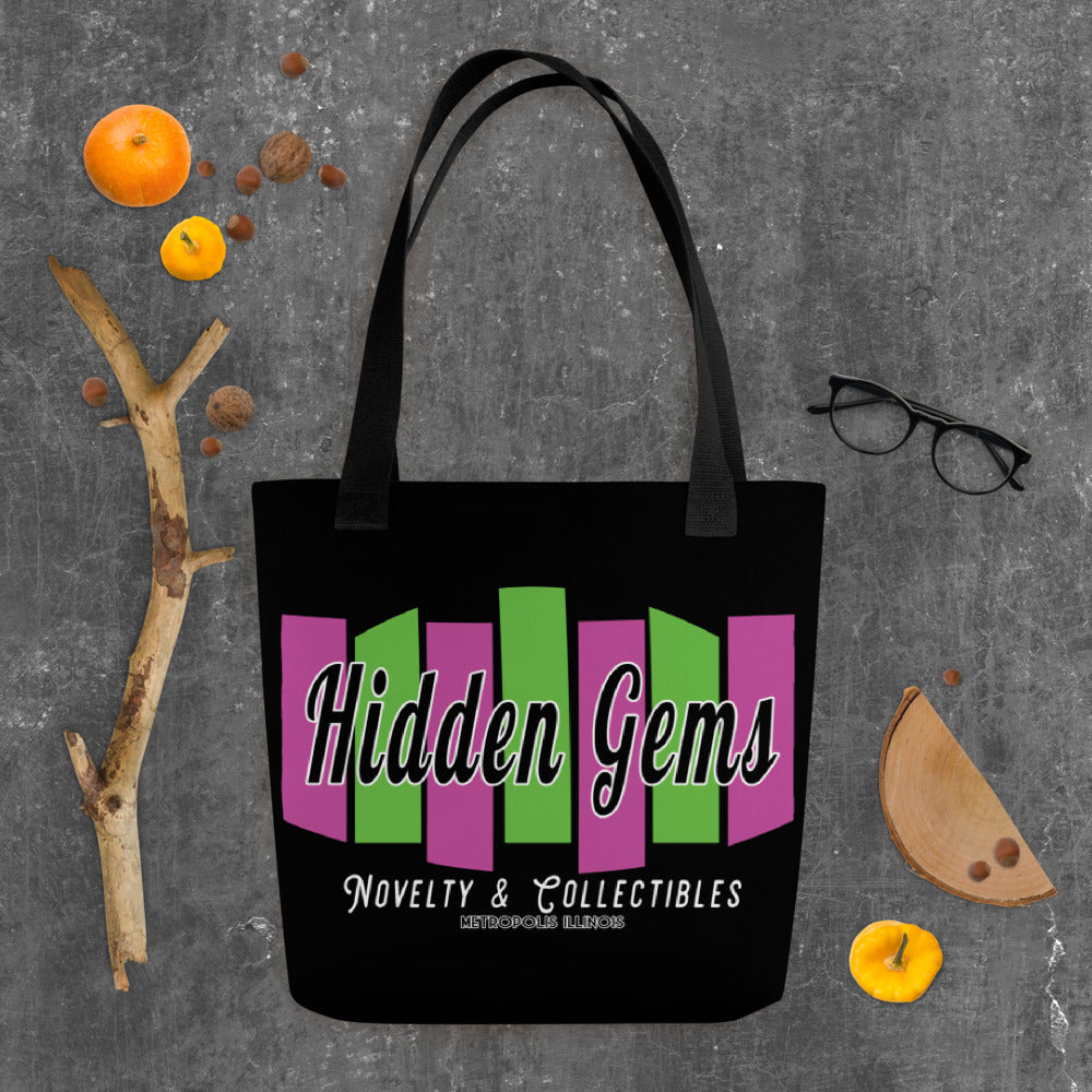 Hidden Gems Retro Logo Tote bag - supermanstuff.com