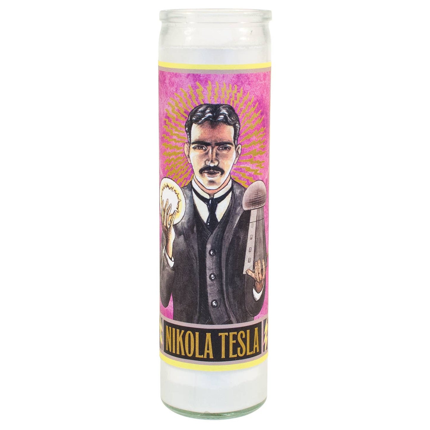 Tesla Secualr Saint Candle