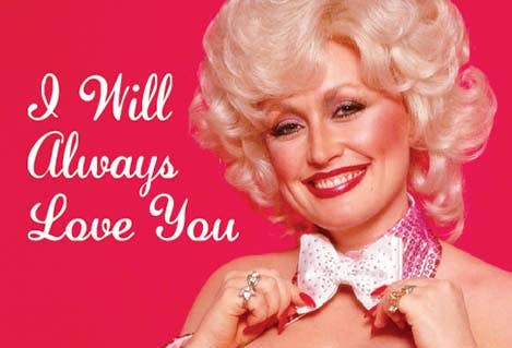 Magnet I will always love you Dolly Parton