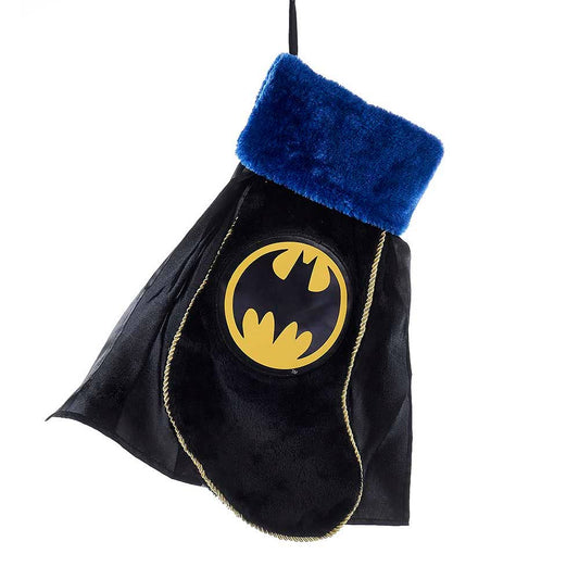19 inch Batman with Cape Applique Holiday Stocking