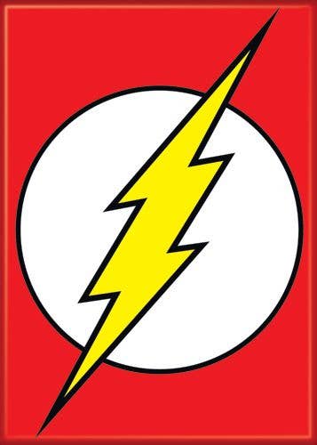 DC Comics Flash Logo Magnet 2.5" x 3.5"