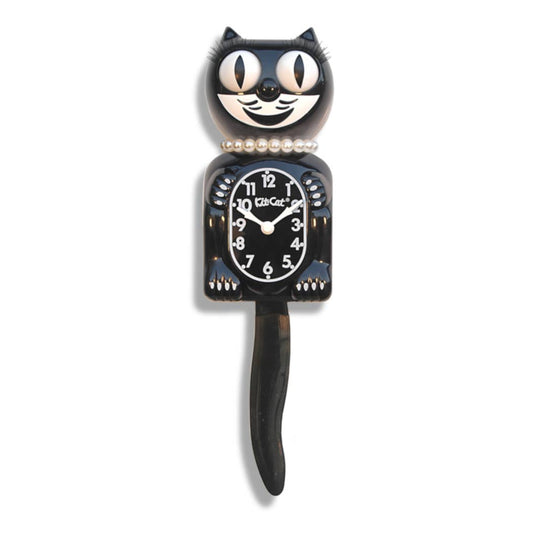 Classic Black Lady Kit Cat Klock - Hidden Gems Novelty