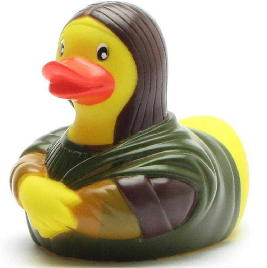 Mona Lisa rubber duck - rubber duck