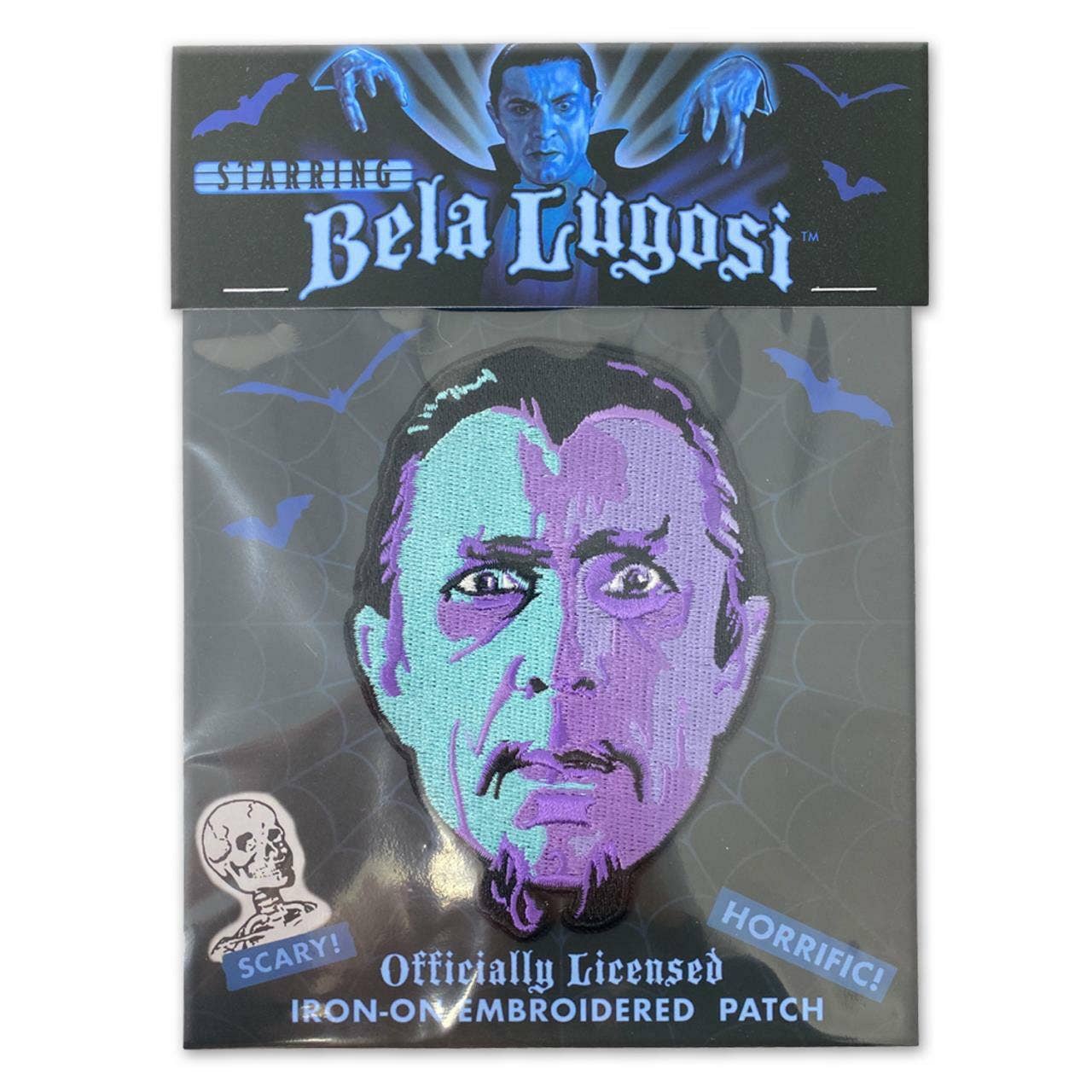 Bela Lugosi White Zombie Iron-On Patch