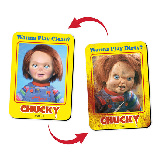 Chucky Dishwasher Clean & Dirty Double Sided Magnet