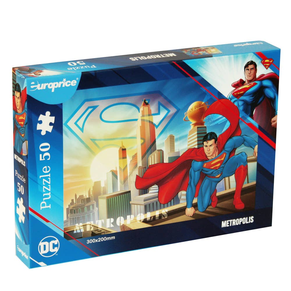 Puzzle 50 Pcs Superman - Metropolis
