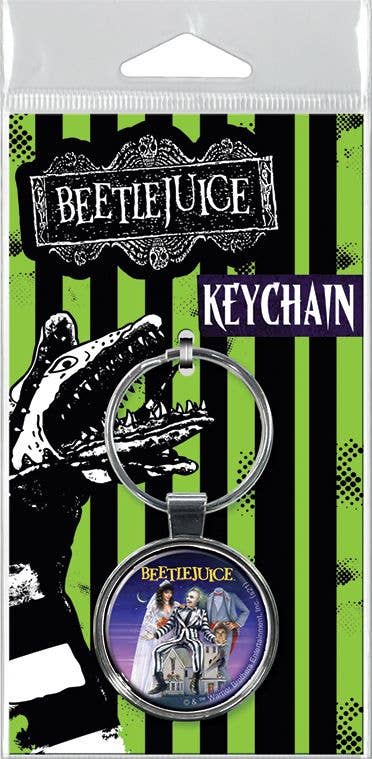Beetlejuice Poster Keychains