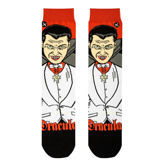 Dracula Mens Crew Socks Straight Leg
