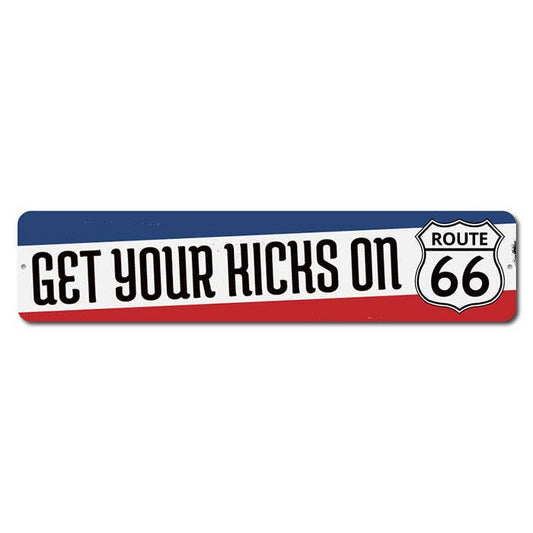 Get Your Kicks Route 66 Sign - Hidden Gems Novelty